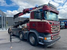 SCANIA R490 8x2*6 Euro 6 Tipper / Crane HMF 3220 K6