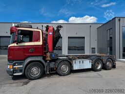 SCANIA R490 8x2*6 Euro 6 Tipper / Crane HMF 3220 K6