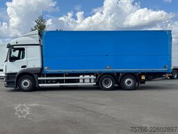 MERCEDES-BENZ ACTROS 2540 L / E6 / LBW / LENKACHSE / 19 PAL