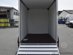 HUMBAUR Kofferanhänger  HK 253015-18P mit Überfahrwand