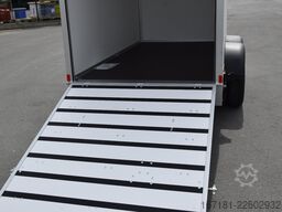 HUMBAUR Kofferanhänger  HK 253015-18P mit Überfahrwand