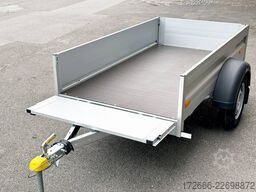Humbaur HA 752111 KV 205X110X35CM 750KG TIEFLADER | BUGKLAPPE