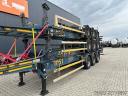 LAG stack of 3x 2012 LAG 40FT/45FT chassis / empty ...