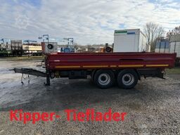  TK14  14,4 t Tandemkipper- Tieflader Breitbereifung