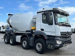 MERCEDES-BENZ AROCS 3743, 8X4 BETONMISCHER, EURO 6, 9M³ LIEBHERR MISCHER