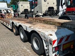 NOOTEBOOM Tiefbett Tieflader mit 3 Lenkbaren 12t Achsen
