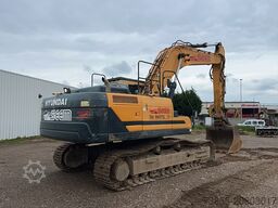 Hyundai HX300 NL with a bucket