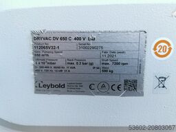 Leybold DRYVAC DV 650 C 400 V