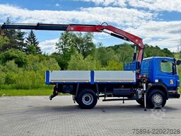 SCANIA P 400 * KIPPER 4,90m * FASSI F110A.23 + FUNK*TOP