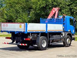SCANIA P 400 * KIPPER 4,90m * FASSI F110A.23 + FUNK*TOP