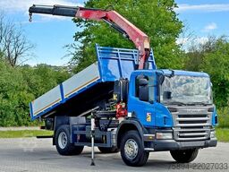 SCANIA P 400 * KIPPER 4,90m * FASSI F110A.23 + FUNK*TOP