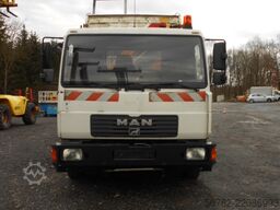 MAN Dreiseitenkippen MAN LE8.150 mit Kran Palfingen PFG7001