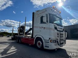 Scania S730 Timber truck without crane.