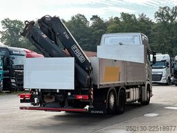 SCANIA R450 6x2 LL Pritsche FASSI 155 LK Lenk/Lift