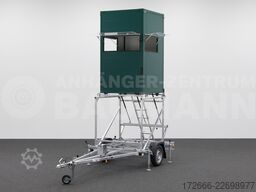 TPV Trailers TPV TRAILER MOBILE JAGDKANZEL 442X199x218CM 750KG SPEZIALANHÄNGER