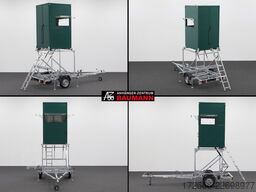 TPV Trailers TPV TRAILER MOBILE JAGDKANZEL 442X199x218CM 750KG SPEZIALANHÄNGER