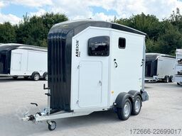 Humbaur AREION PRO 2700 | BLACK +SATTELKAMMER +TÜR-RAMPE-KOMBI