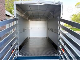 Vezeko VT 2700 ALUBODEN | RAMPE-/TÜR-KOMBI | TREIBGITTER 320X160X190CM VIEHANHÄNGER | RAMPENGUMMI | LÜFTUNG
