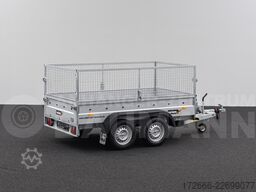 Variant 2004 F2 K 255X145X90CM 2000KG TIEFLADER + GITTERAUFSATZ