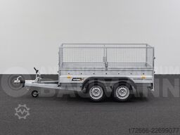 Variant 2004 F2 K 255X145X90CM 2000KG TIEFLADER + GITTERAUFSATZ