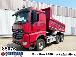 Mercedes-Benz Arocs 2658 K 6x4, Retarder, Stahlmulde ca. 11m³,