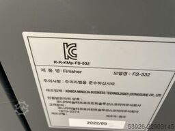 Minolta AccurioPress C4070 incl. Fiery, Paperdeck, Finisher and Duplex