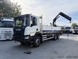 Scania P410 XT 6X4 Kran Hiab X-HiDuo 188-4