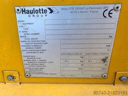 Haulotte STAR 10 Electric, 10m Working Height, 3m Reach, 20
