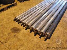 Aluminum rollers for paper processing 