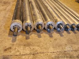 Aluminum rollers for paper processing 
