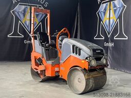 HAMM TANDEM WALZE / ROLLER HD 8 VV KUBOTA KNICKGELENK