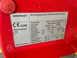 Viessmann 2300 kg/hr + Weishaupt burner Vitomax 200 HS + G8/1-D ZMD