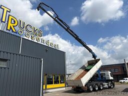 Volvo FM 12.380 + HMF 2220 K5 + 8X4 STEERING +TIPPER ...