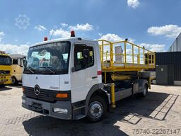 Mercedes-Benz Atego 1318 + 10 METER HEIGHT + tunnel/mine edit...
