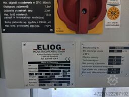 Eliog Lacktrockner 250°C KUV 250/15-10-10 nach DIN 1539