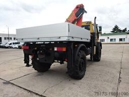 UNIMOG U 5000 Pritsche Palfinger-Kran AHK