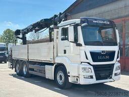 MAN TGS 26.460 Baustoff Hiab 177 Funk+Sitz Lenk AHK
