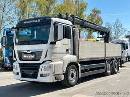 MAN TGS 26.460 Baustoff Hiab 177 Funk+Sitz Lenk AHK