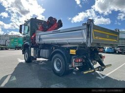 MERCEDES-BENZ 1853 AK 4x4 +Kran HMF 1620K+Klima+22.000 km !!