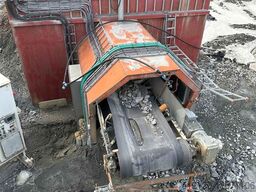 Tunellmater m/ transportband m/ nødstopp