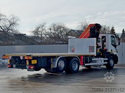 IVECO Stralis 460 PRITSCHE 6,60m +KRAN +FUNK