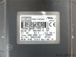KUKA 1FK7083-5AF81-1YY3-Z S16 Servomotor SN: YFV950655173021