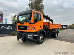 MAN TGM 13.250 4x4 Kipper KRAN FUNK AHK WINTERDIENST