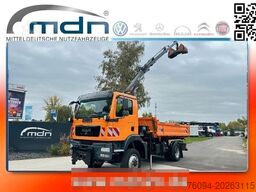 MAN TGM 13.250 4x4 Kipper KRAN FUNK AHK WINTERDIENST