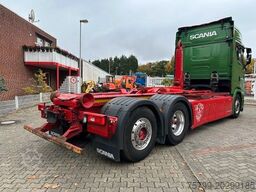 SCANIA S580 V8 MEILLER Abroller mit Lift+Lenkachse 6x2