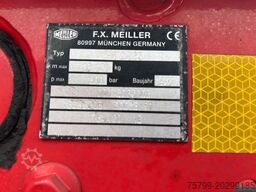 SCANIA S580 V8 MEILLER Abroller  mit Lift+Lenkachse 6x2