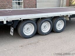 Brian James Trailers CONNECT 476-5021-35-3-12 | TRIDEM 500X215CM 3500KG HOCHLADER | SCHWARZ