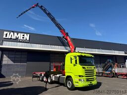 Scania R 520 LB 8x4 V8 FASSI F 660 RA.2.26 + JIB