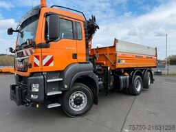 MAN TGS 28.400  6x4-4 Atlas Kran, Funk, Meiller,