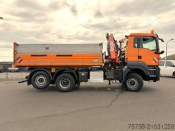 MAN TGS 28.400  6x4-4 Atlas Kran, Funk, Meiller,
